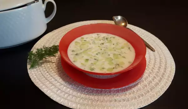Классический болгарский суп Таратор