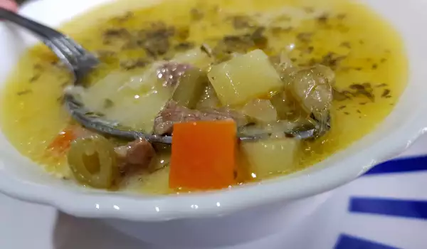 Охридский суп из телятины