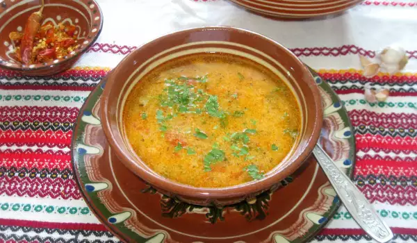 Суп из телятины с овощами