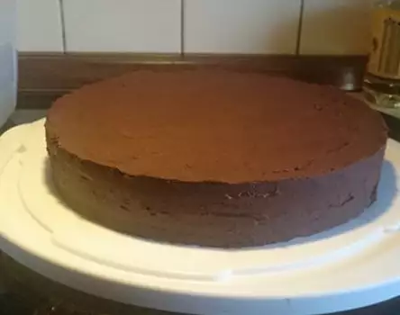 Торт с печеньем и нутеллой