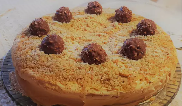 Быстрый торт Медовик с готовыми коржами
