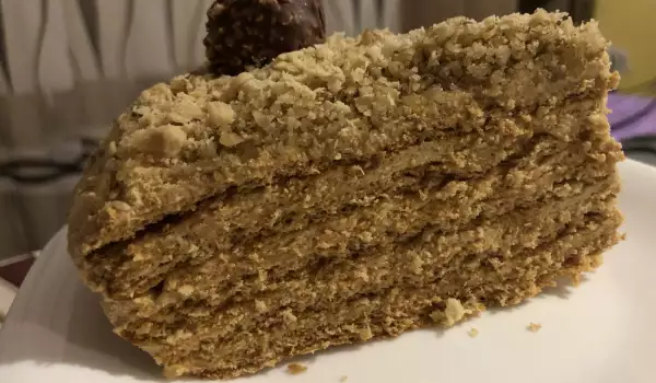 Быстрый торт Медовик с готовыми коржами