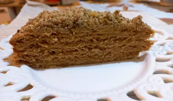 Торт Медовик с необычным кремом