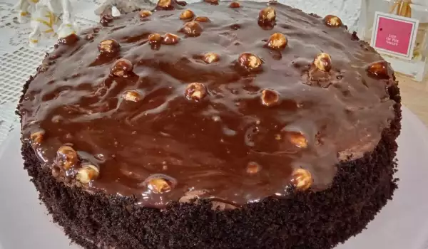 Шоколадный торт с печеньем Орио