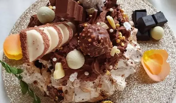 Шоколадные мини тортики Павлова