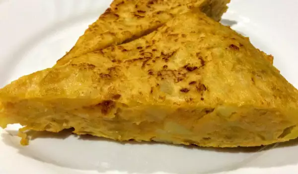 Испанская тортилья из картофеля