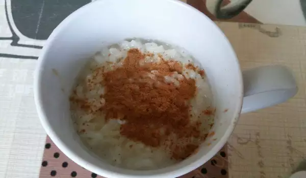 Молоко с рисом - веганский вариант
