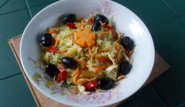 Витаминный осенний салат