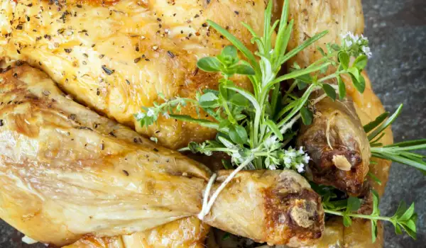 Курица с начинкой