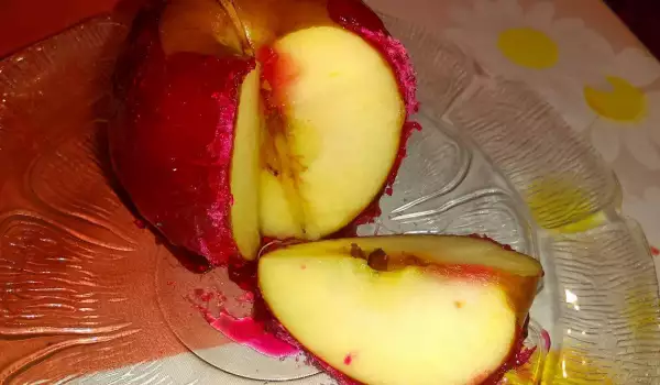 Как засахарить яблоки?
