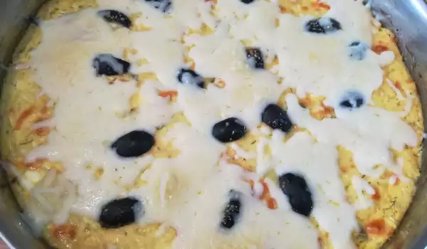 Кабачки в духовке с йогуртом и сыром
