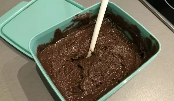 Полезная шоколадная паста с тахини