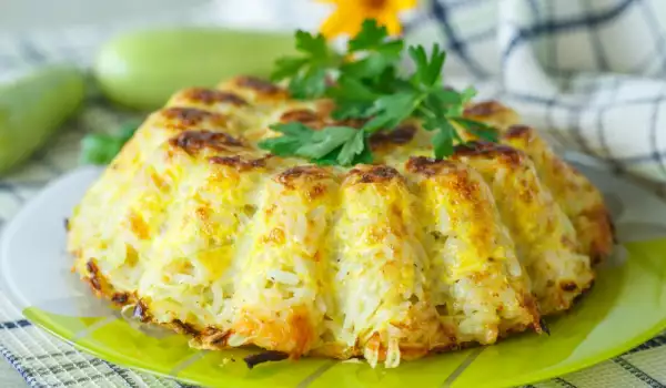 Рис с кабачками