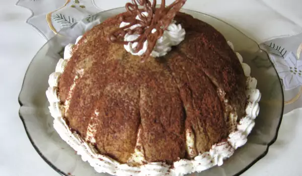 Дзукотто - тосканский десерт из печенья Дамские пальчики