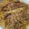 Ребрышки ягненка с рисом и грибами в духовке