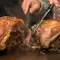 Запеченный ягненок с начинкой из потрохов и риса