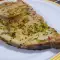 Маринованные стейки из акулы на гриле