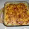 Богатая запеканка с куриными ножками и грибами