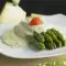 Спаржа с пармезаном и сыром