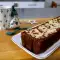Простой банановый кекс без молока и яиц