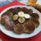Банановые блинчики с гречкой и медом