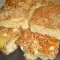 Ленивая баница с брынзой и сыром без использования листов теста
