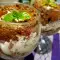 Кейк из печенья в стаканах с сыром маскарпоне и шоколадом