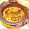 Фасоль с колбасками в духовке