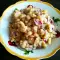 Салат из фасоли с красным луком и мятой