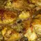 Куриные ножки с рисом и грибами
