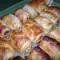 Засахаренные слойки с яблоками и корицей