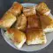 Слойки с шоколадом и вареньем из апельсинов
