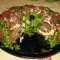 Кекс из молотого мяса с богатой начинкой