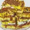 Быстрый пирог с джемом и грецкими орехами