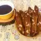 Цельнозерновое печенье кантучини с грецкими орехами и коричневым сахаром
