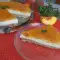 Творожный чизкейк с персиками