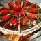 Клубничный чизкейк со сливочным сыром и сметаной