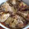 Куриные ножки с чесноком и сыром
