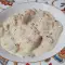 Курица в сливочном соусе с грибами