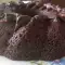 Шоколадный кекс с овсяными хлопьями и свеклой