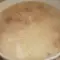 Деревенский суп со свиными ножками