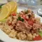 Салат с кускусом и тунцом