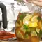 Домашний холодный чай с абрикосами