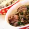 Куриная печень с луком в духовке