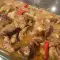 Куриная печень в жаропрочной форме