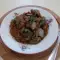 Ароматная куриная печень по-деревенски