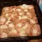 Куриное филе с плавленым сыром и грибами