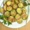 Запеченные кабачки с соусом