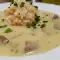 Грибная каша с рисом