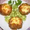 Вкусные гнездышки из кабачков с сыром